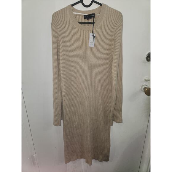HATCH Lydia maternity sweater dress in Sable 4 NwT - Picture 2 of 4